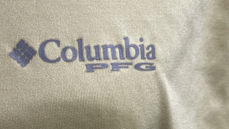 Columbia PFG Shirt Men's M Yellow Omni Shade Long Sleeve Polyester Fishing gallery