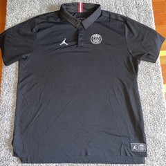 Men’s XXL Nike Jordan PSG Paris Saint Germain Polo Premium Shirt Rare sample