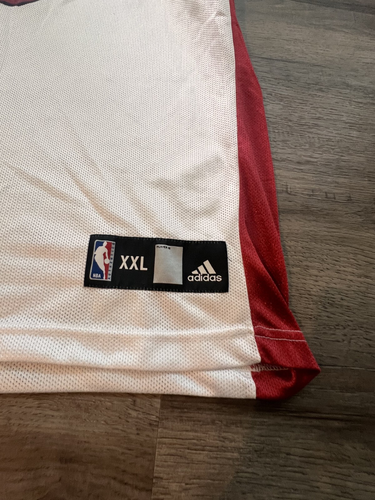 Adidas Miami Heat Dwayne Wade #3 White Jersey Mens Adult Size Size 2XL gallery