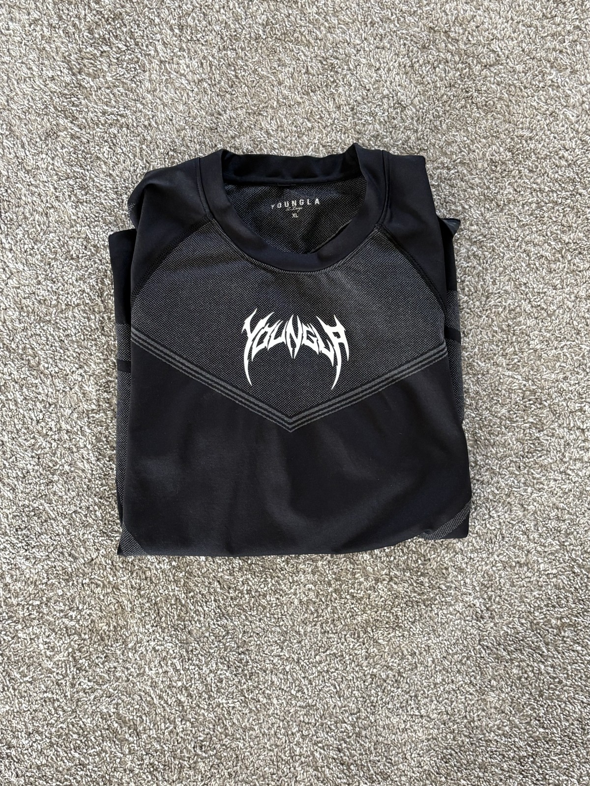 YOUNGLA - 4041 - WARRIOR COMPRESSION TEES - BLACK - SIZE XL gallery