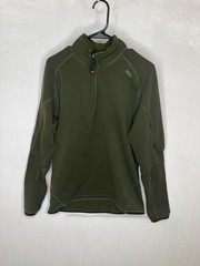 RLX Ralph Lauren Pullover Mens Large Green 1/4 Zip Stretch Golf Athletic