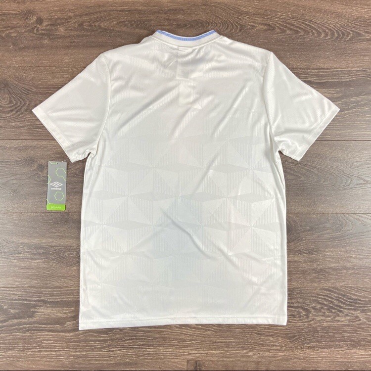 Umbro 90’s Retro Style Men’s Belfast Activewear White Soccer Jersey Size XL NEW gallery