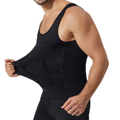 Mens Compression Sleeveless Jersey Fitness Clothes Training Tops Skinny