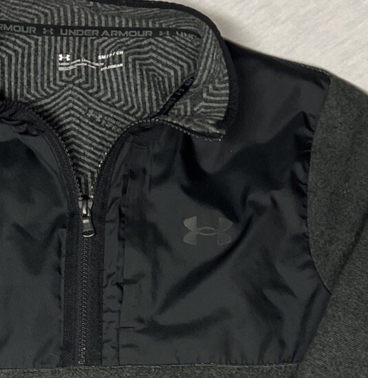 Under Armour Sweatshirt Sweater Cold Gear Fleece 1/4 Zip Pullover Men's Small