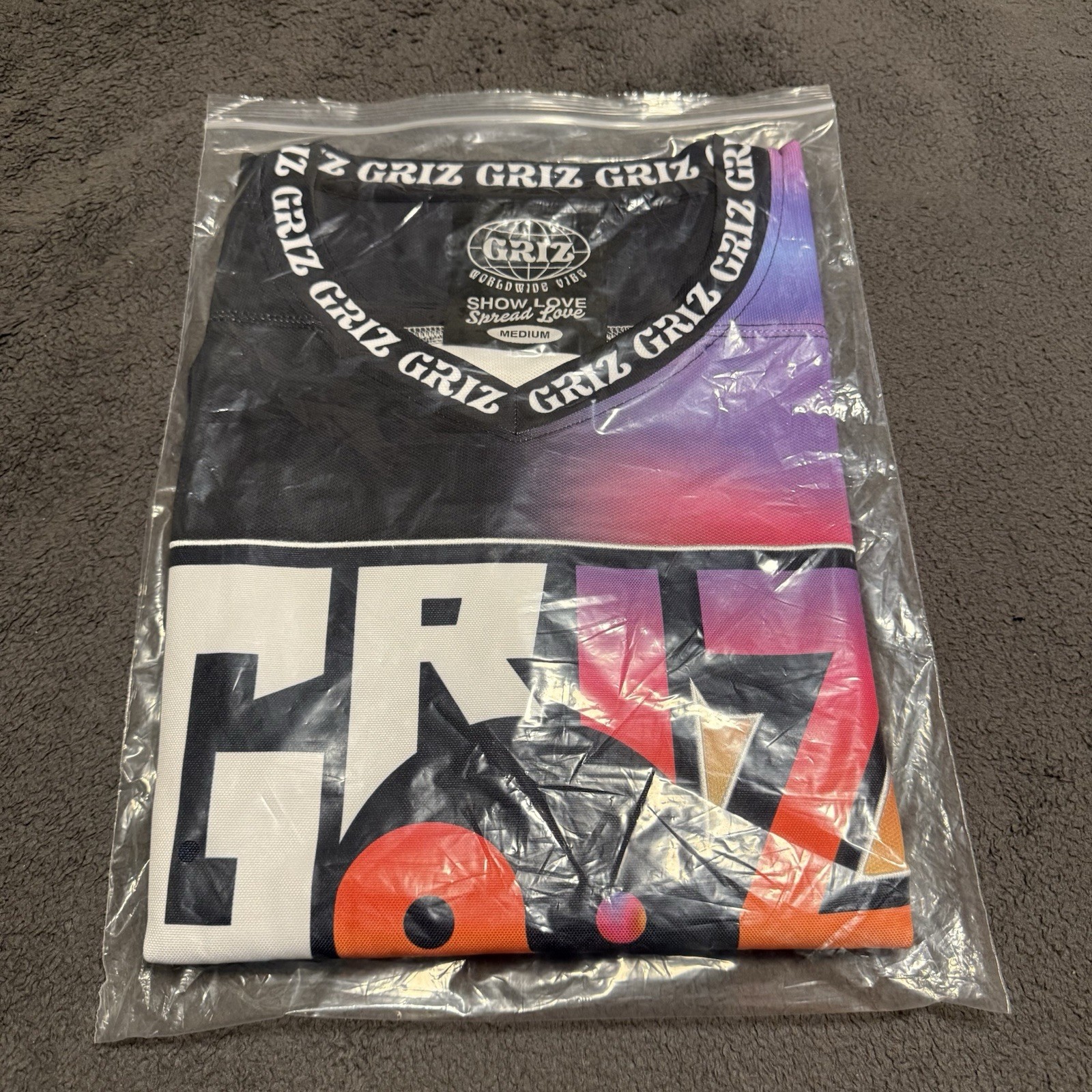 GRIZ FLIPPIE HIP JERSEY RECONNECT SEVEN STARS *BRAND NEW MEDIUM* gallery