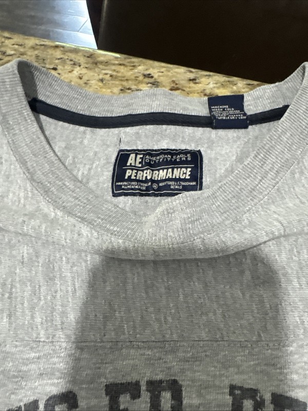 AE Performance heavy weight long sleeve shirt 2XL Grey Excellent Condition Cpix gallery
