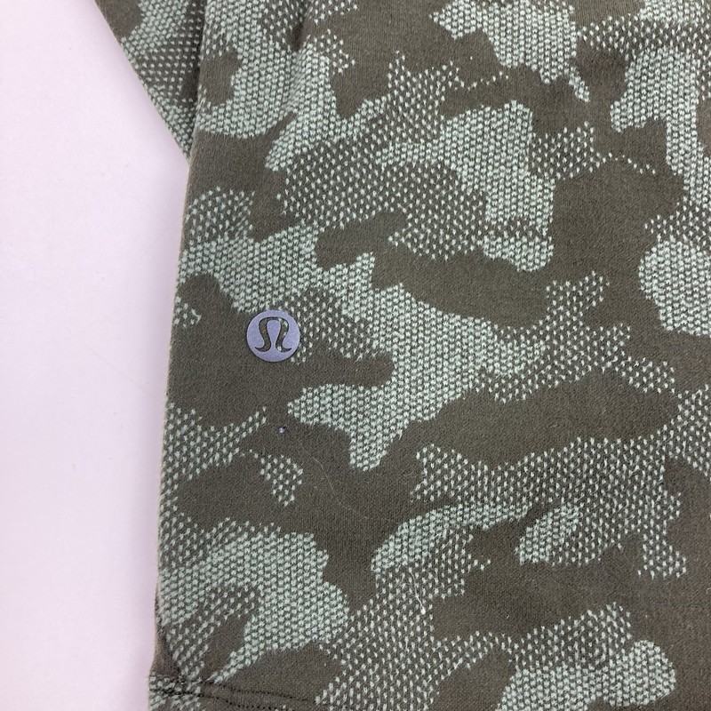 Lululemon Surge Warm Half Zip Pullover Mens XL Camo Long Sleeve Athletic gallery