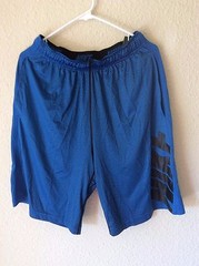 New Nike Men’s Dri-Fit Training Shorts Blue/Black 698830 418