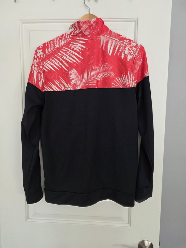 Under Armour Project Rock Full Zip Jacket Medium Aloha Camo Zip Pockets Mens gallery