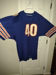 Gale Sayers #40 Chicago Bears Mitchell & Ness Blue Jersey