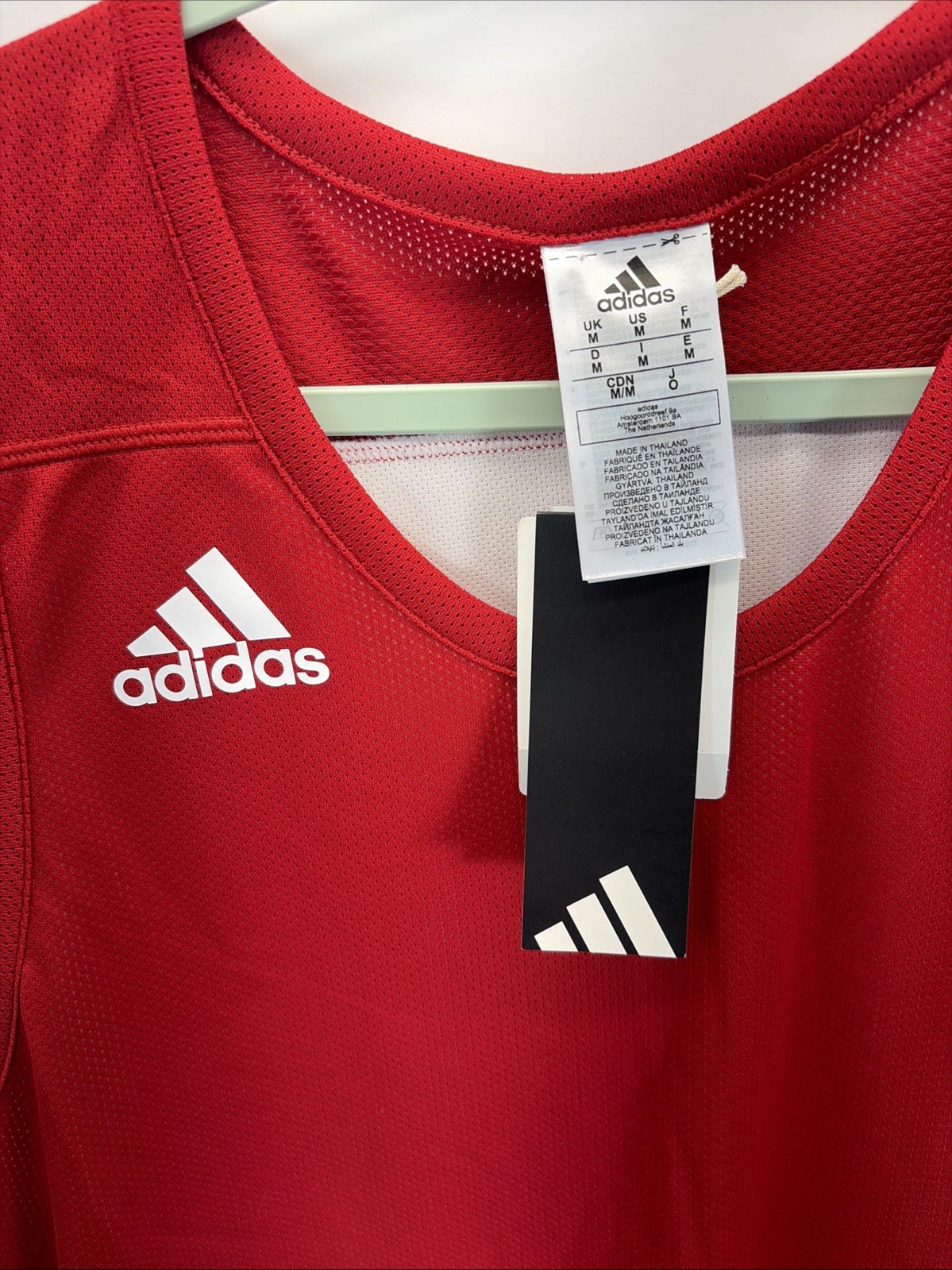 Adidas 3G Speed Reversible Training Jersey-Men's Basketball RedWhite DY6595 Med gallery