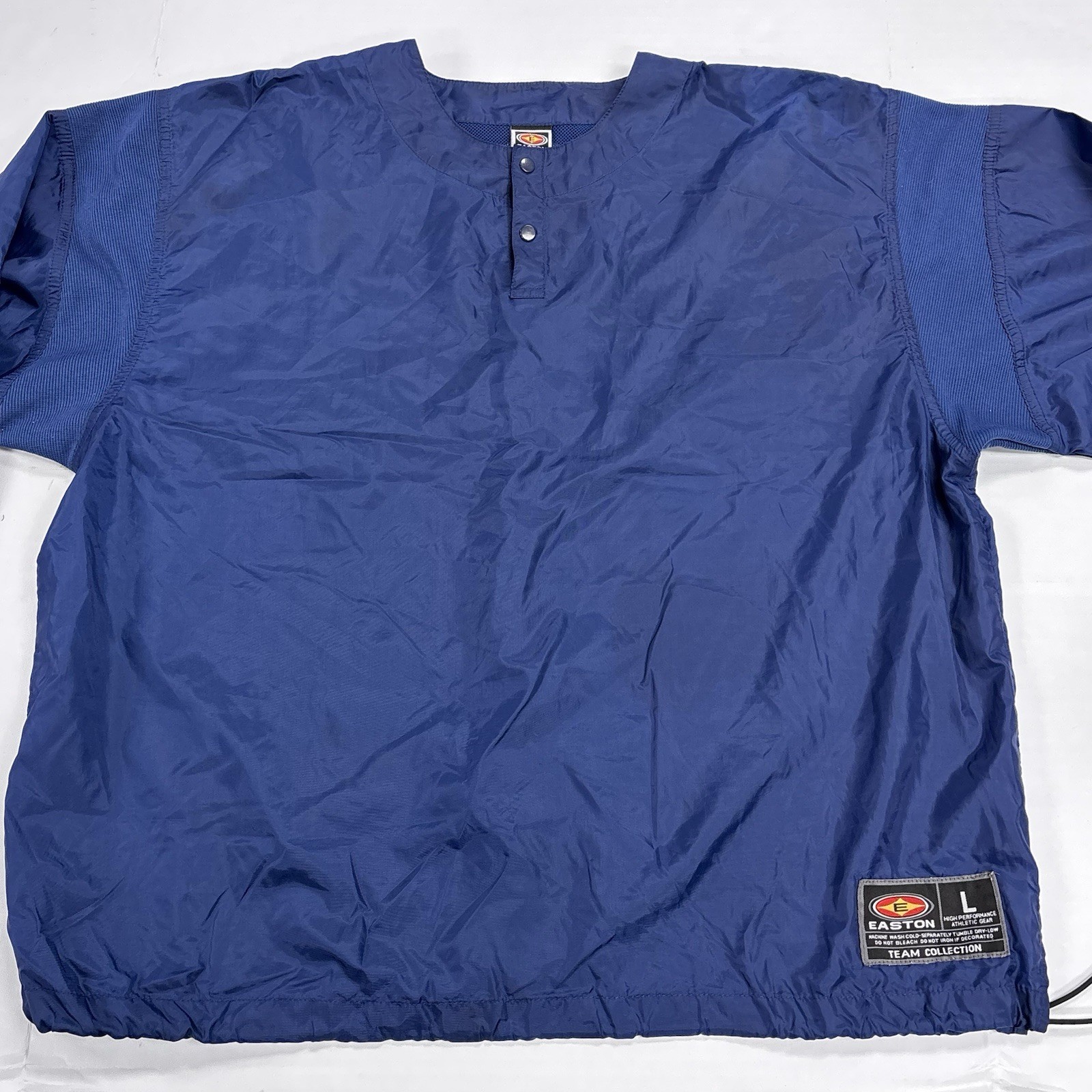Easton Baseball Team Collection High Performance Windbreaker Men Large Navy Airy gallery