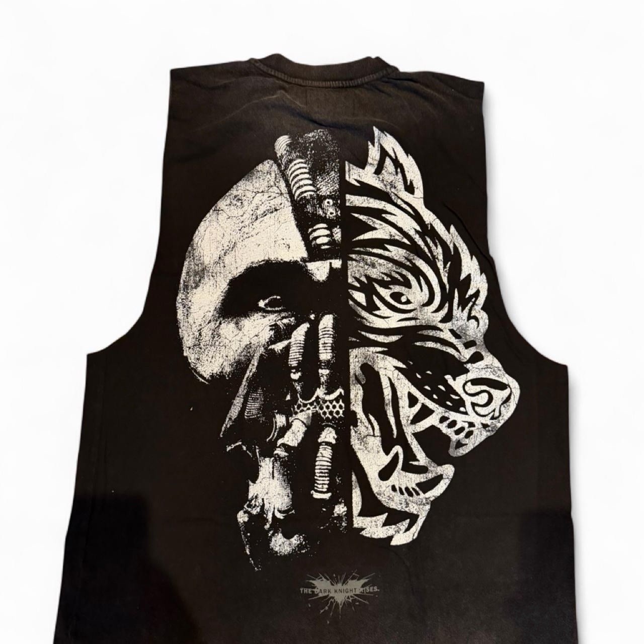 Darc Sport The Dark Knight Rises Bane Collab Black Tommy Muscle Tee Size L. NWT gallery