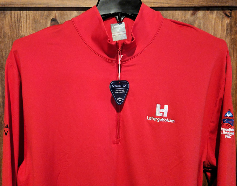 NWT Callaway Golf Swing Tech Mens Size XL Thermal UPF 50 Pullover Activewear gallery