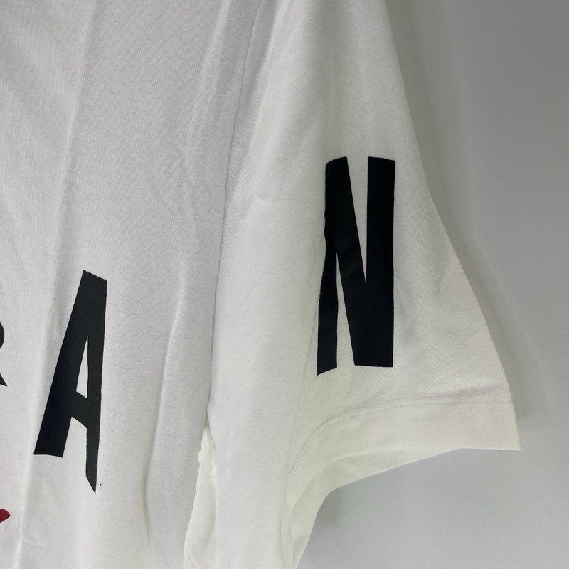Nike Air Jordan Mens Stretch T-Shirt White DV1445-100 Logo Jumpman Sz Large gallery
