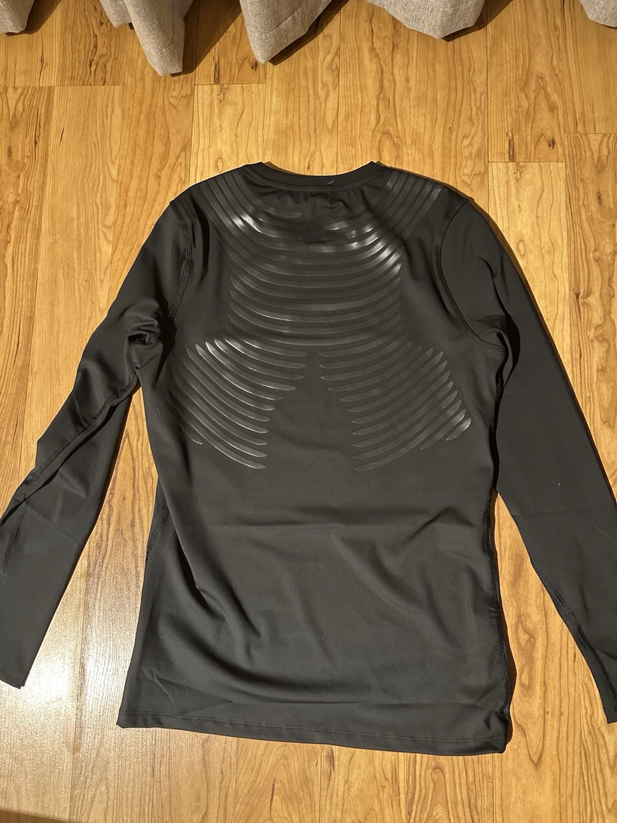 Adidas Techfit Control Rheon Black Long Sleeve Training Shirt Men's 2XL HS9814 gallery