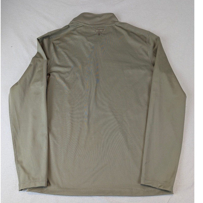 MAELREG GOLF Mens Performance Pullover Athletic Shirt Long Sleeve 1/4 Zip Size S gallery