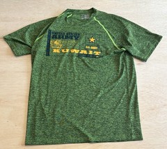 Under Armour Army Green Short Sleeve Shirt Size Medium