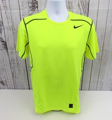 Nike Pro Hypercool Fitted Shirt Men’s Volt Neon Dri-Fit 895006-702