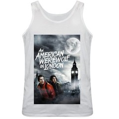 An American Werewolf In London Film Poster Regular Fitted White Vest Top