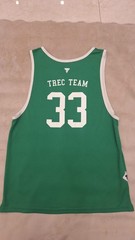 Trec Wear Team 33 Basketball Jersey Tank Top Green White XL Made in Poland