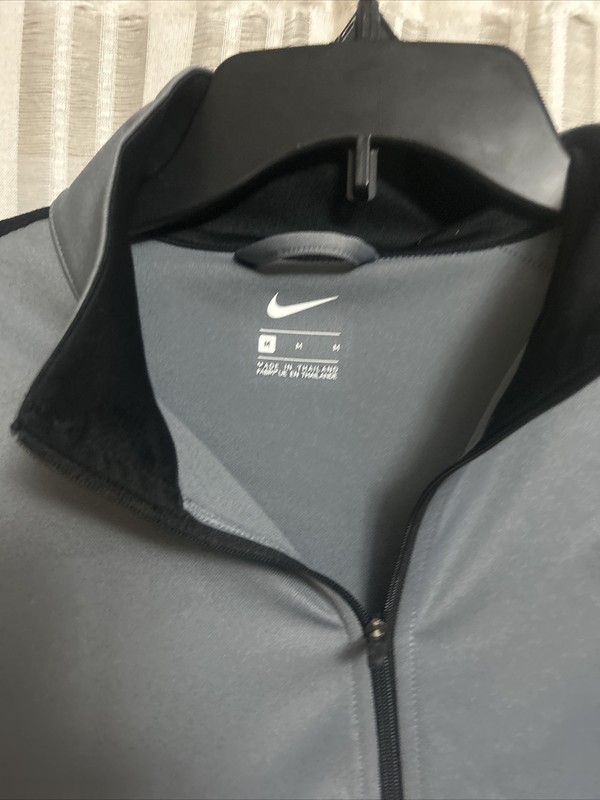 Nike Dri-Fit Pullover 3/4 Pullover Maroon And Full Zip Gray Mediums. T4 gallery
