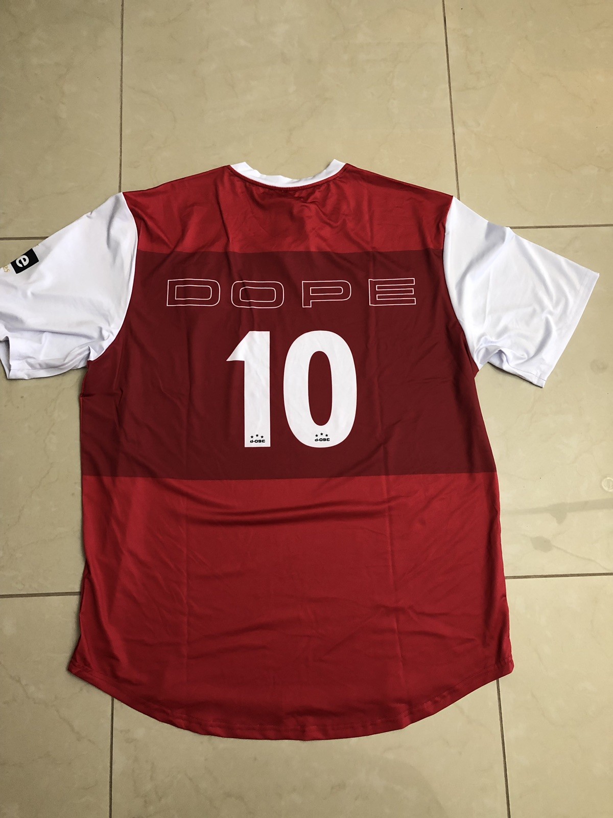 Dope Fly Los Angeles Andrey Soccer Jersey Red Size Large gallery