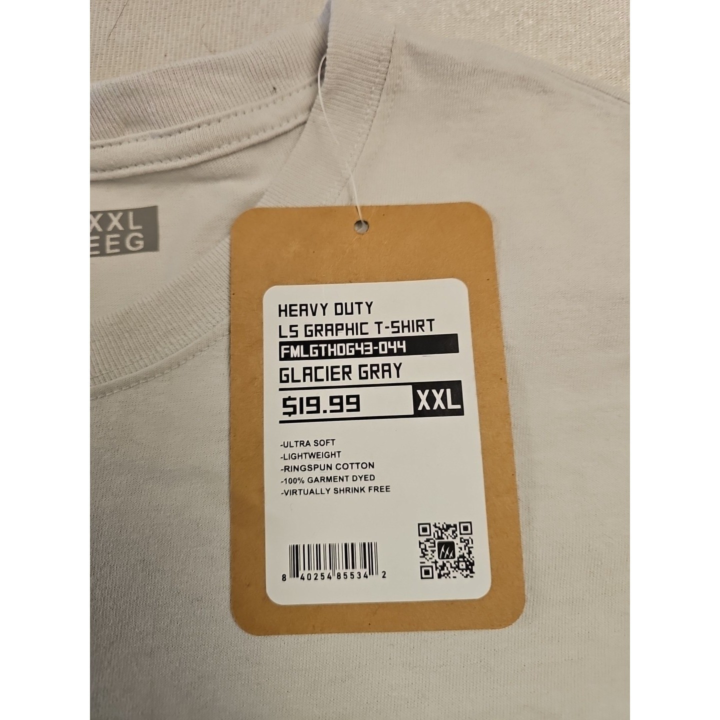 Fintech Coastal Performance Long Sleeve UV Men's Size XXL Gray New gallery