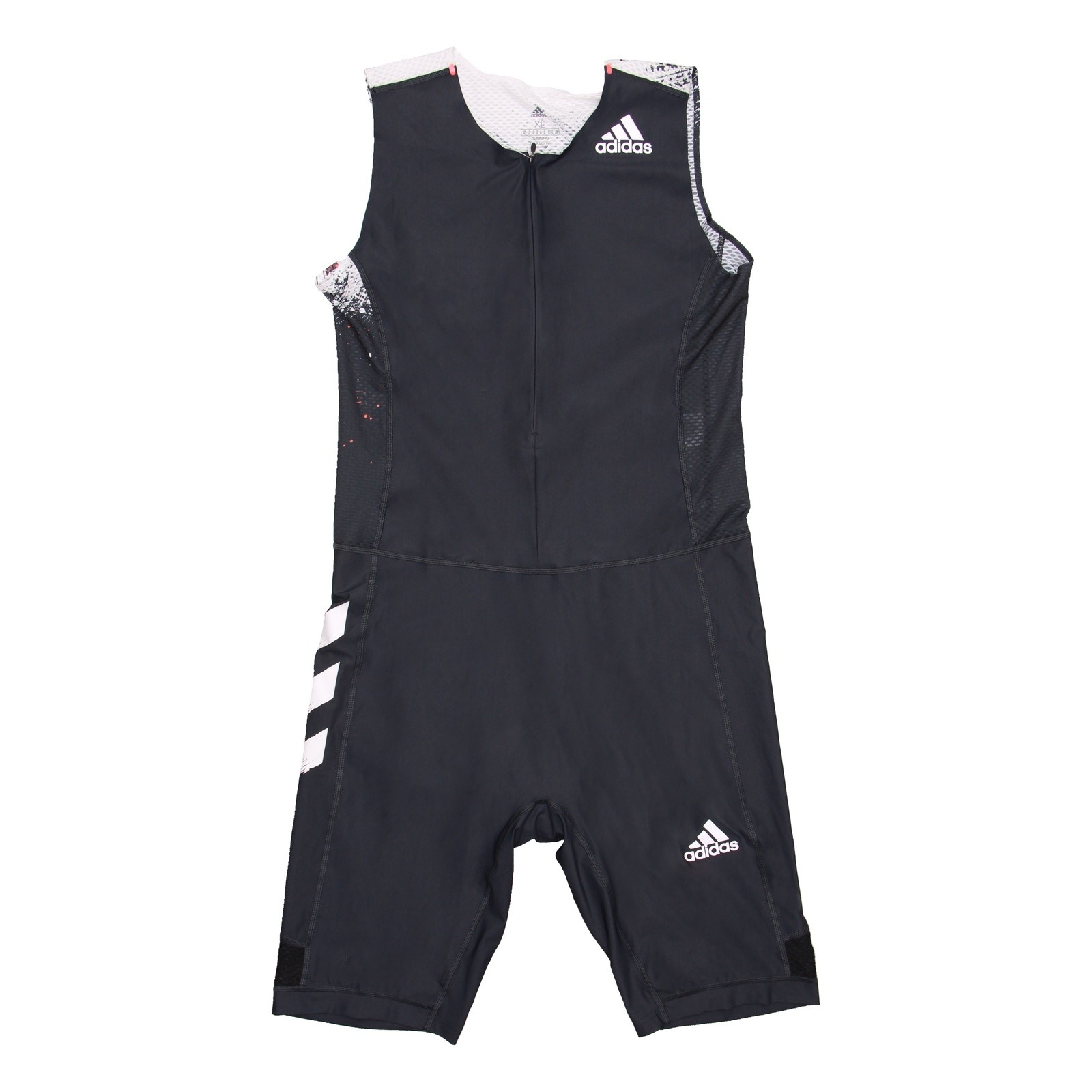 Adidas Adizero Mens Jersey L Black Polyester Spandex Athletic Performance Suit gallery