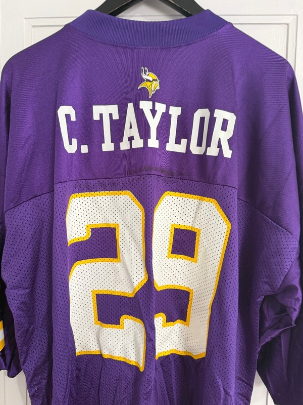Chester Taylor Minnesota Vikings NFL Football Jersey Size XL gallery