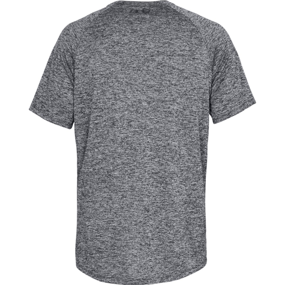 Under Armour 1326413 Men's UA Tech 2.0 Training T-Shirt, Black/Graphite, Large gallery