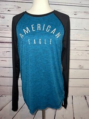 American Eagle Outfitters Tee Shirt Small T-Shirt Long sleeve 360 Extreme Flex