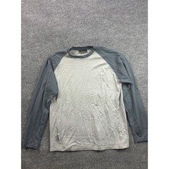 Icebreaker Bodyfit 260 Base Layer Mens XL Grey Merino Wool Raglan Long Sleeve