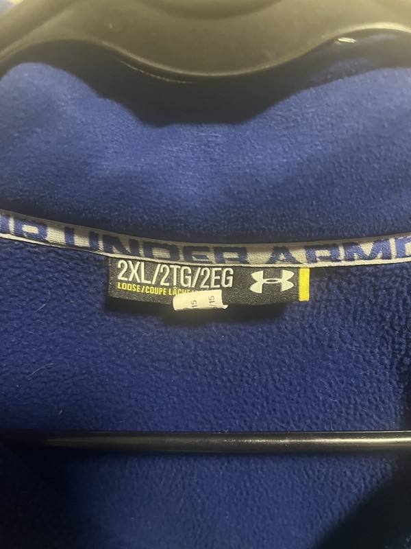 mens under armor cold gear 1/4 zip xxl gallery