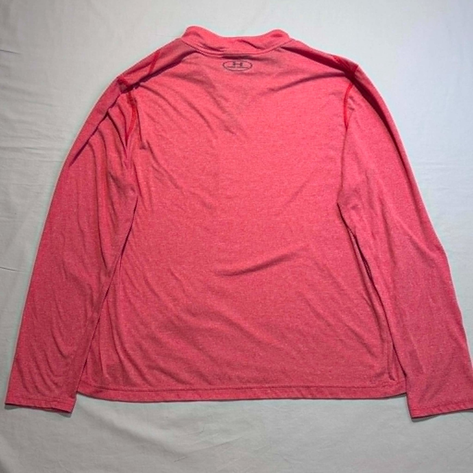 Under Armour HeatGear Threadborne Quarter Zip Men's Large Red Loose Fit gallery