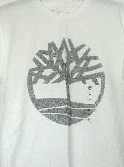 Timberland Crackle Tree Logo T-Shirt Multi-color White-Silver Size: Medium gallery