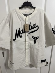 Nike Baseball Jersey Kobe Bryant Mamba White IB0007-133 Mens Large Tall
