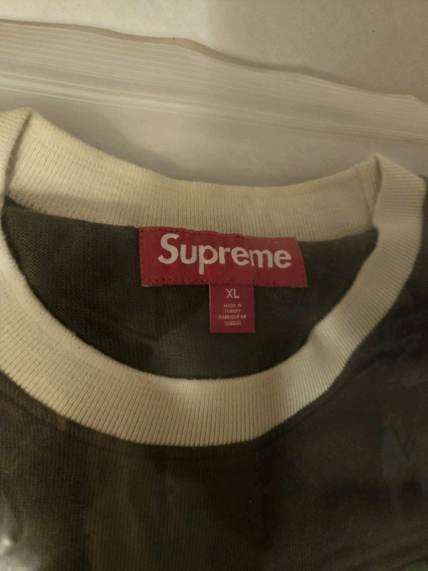 NWT Supreme New York Split S/S Football Top Green Size XL SS25 *FTP FUCT PALACE* gallery