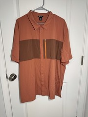 Cotopaxi Sumaco Shirt Mens Size 2XL Short Sleeve Hiking Nylon Outdoor Vented UPF