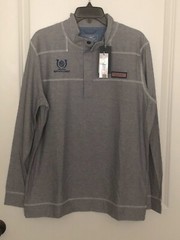 Vineyard Vines Kentucky Derby Pullover Edgartown Shep Shirt NWT Size L Gray