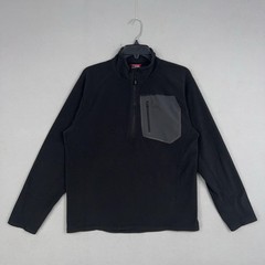 The North Face Pullover Mens Medium Black Fleece TKA 100 Classic Trinity Gorp