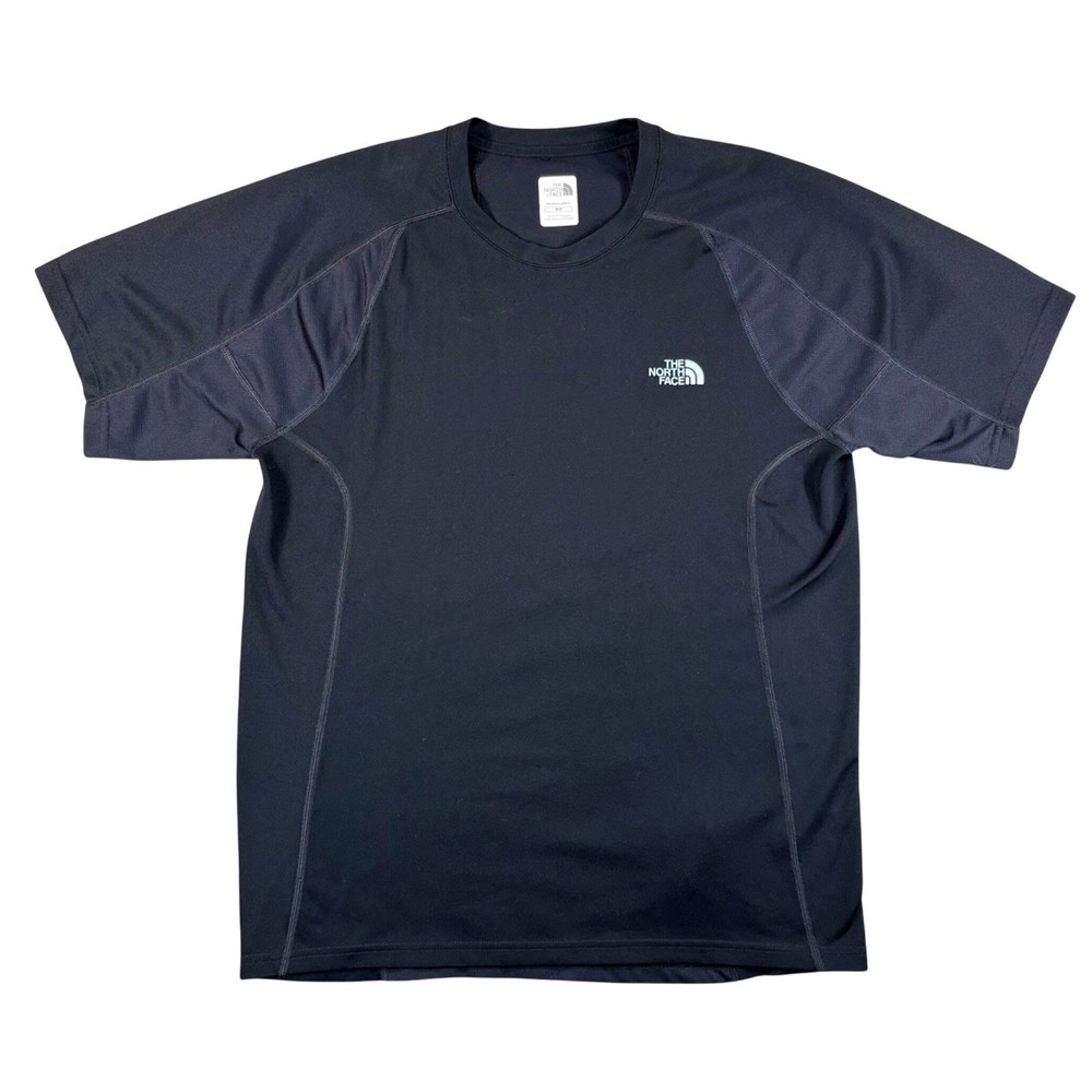 The North Face FlashDry T-Shirt Mens Medium Black Performance Athletic Tee