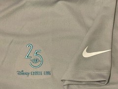 DISNEY CRUISE LINE DCL NIKE 25TH SILVER ANNIVERSARY DRI-FIT POLO MEN MEDIUM NEW