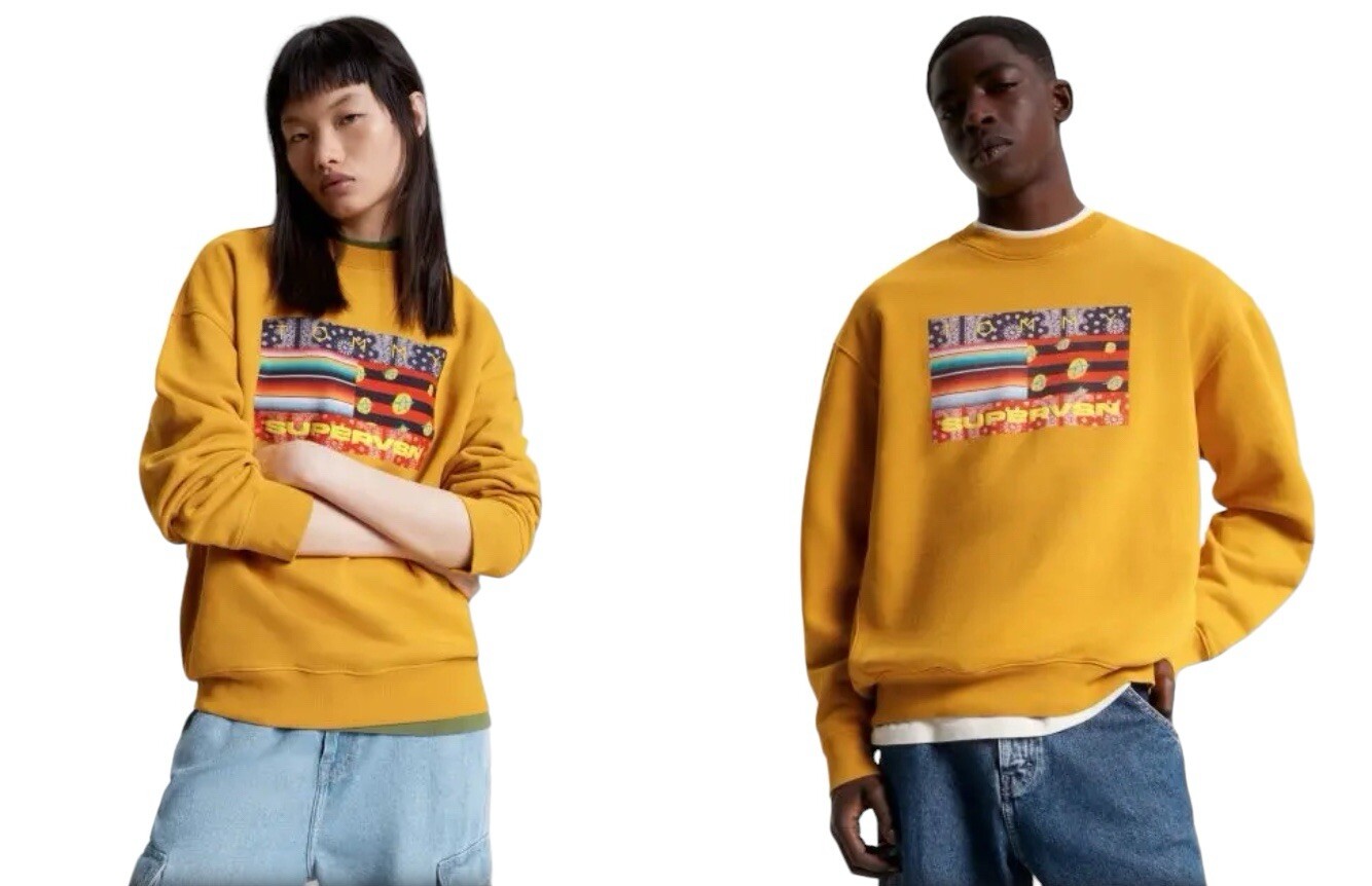 Tommy x Supervsn COLLAB YELLOW ORANGE Brilliant Size M Tommy Hilfiger gallery