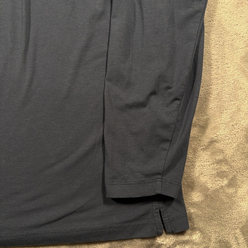 Vineyard Vines Edgartown Shirt Mens XL Black Pima Cotton Stretch Quarter Zip gallery