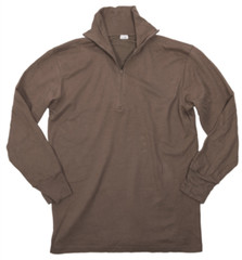German army surplus BROWN NORGI top, base layer, range of sizes GRADE 1