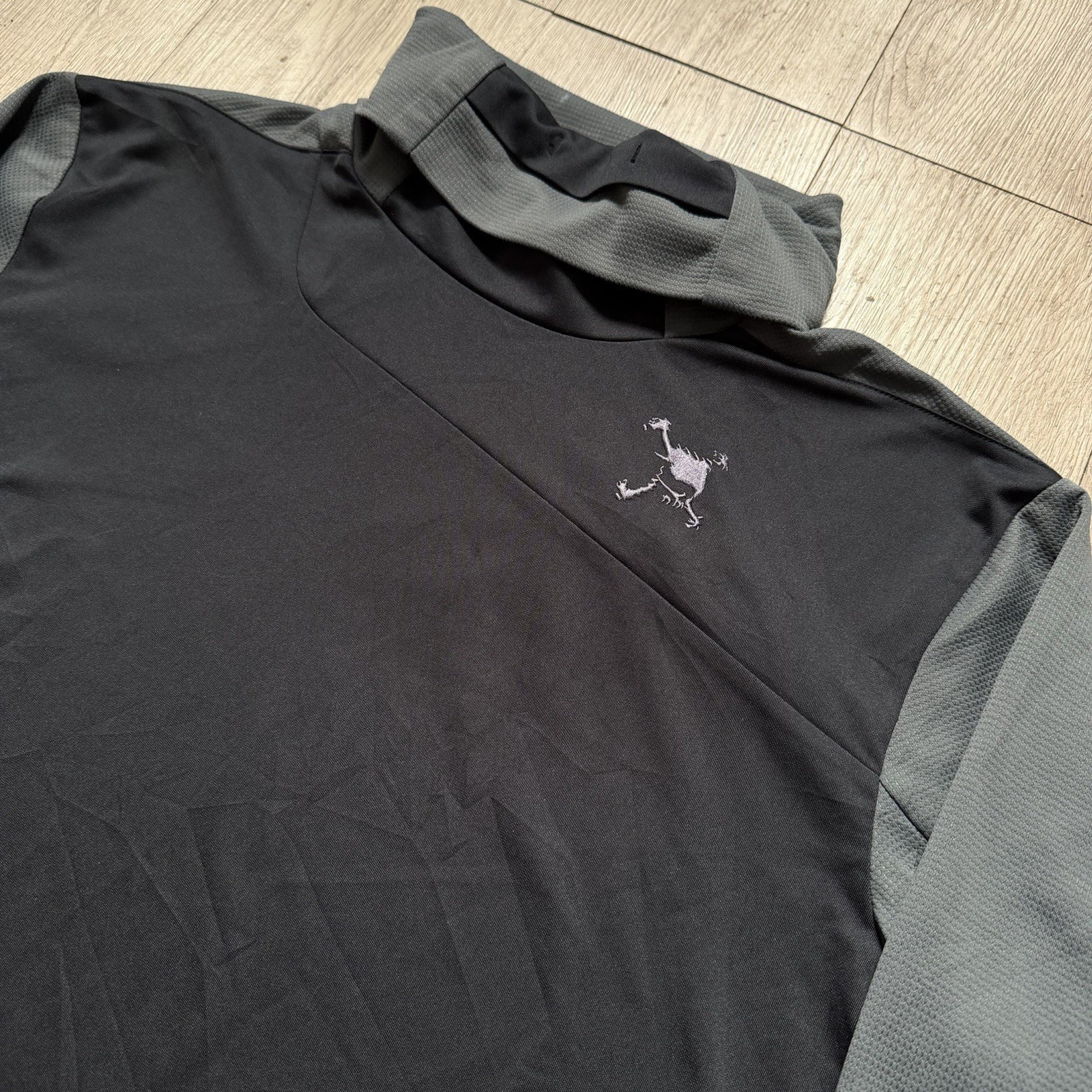 Vintage Oakley Software Skull Fgl Turtleneck Sz M Stretch Y2K Comfortable LS gallery