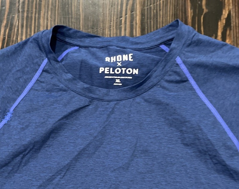 Rhone x Peloton Performance Shirt Men’s XL Blue Nylon Elastane gallery