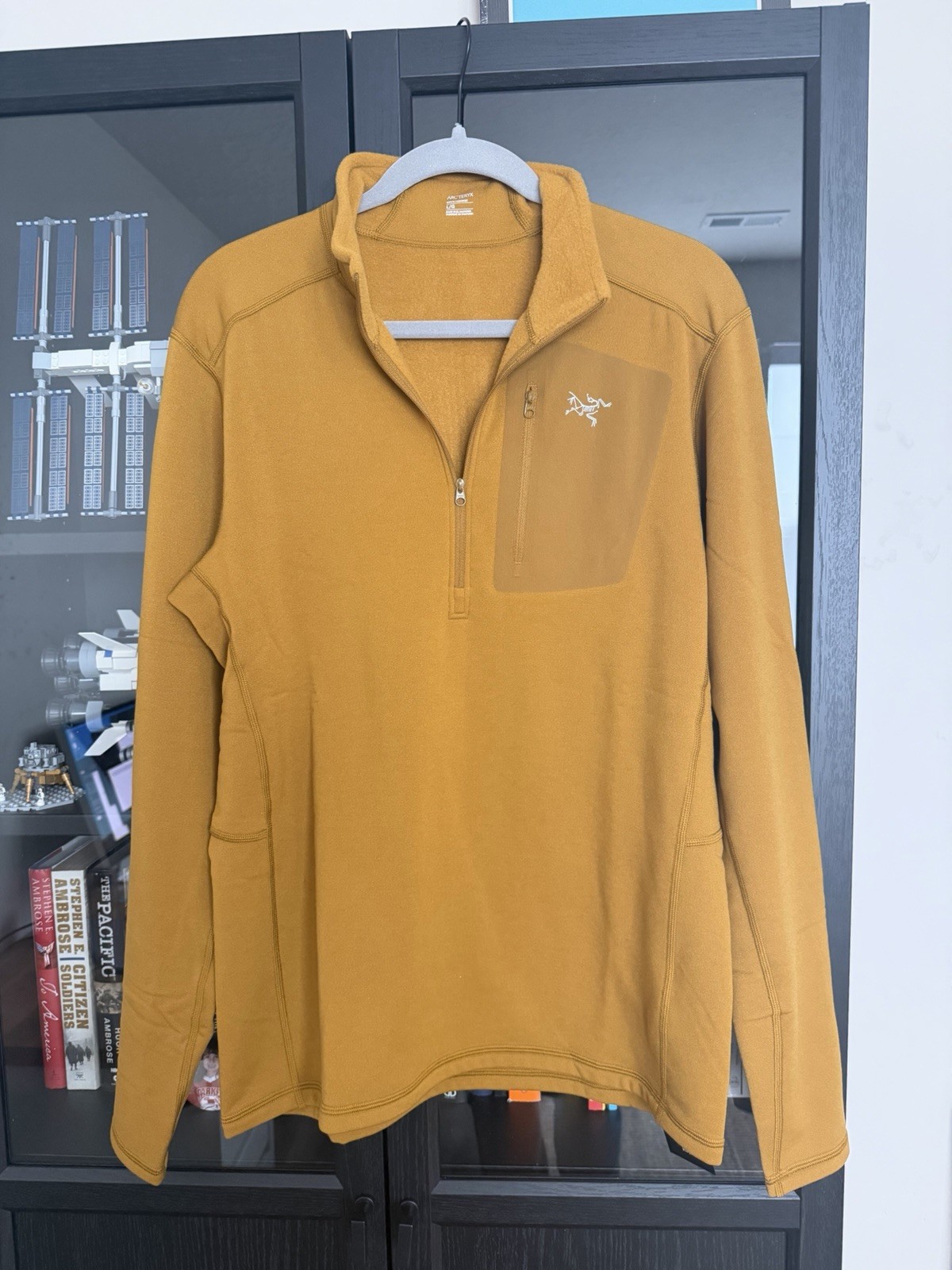 Arc'teryx RHO (AR) Heavyweight 1/2 Zip Neck Fleece Yukon Men's Large gallery