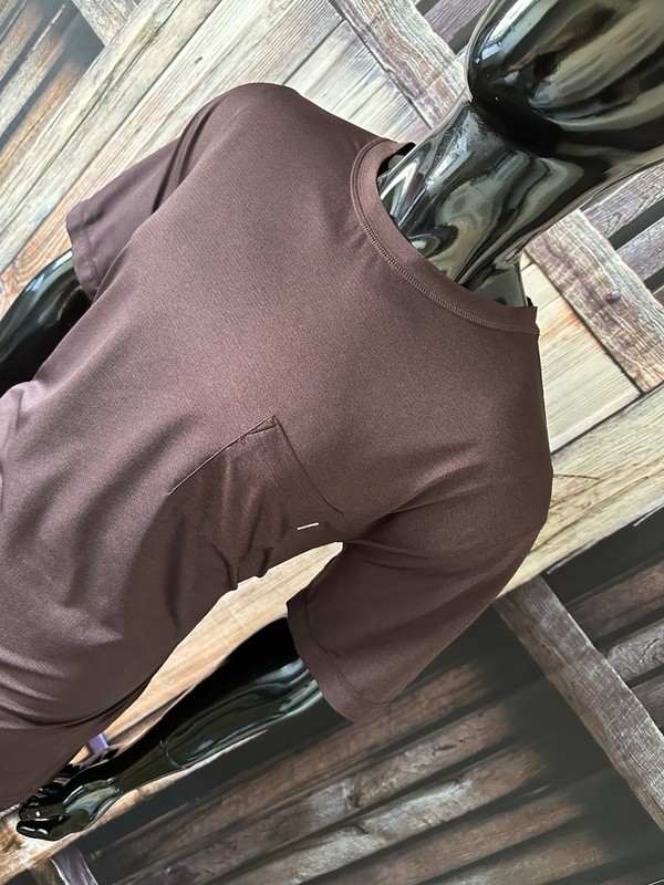 Vuori SS Dark Maroon Tradewind Performance Crew Active Knit Size XL gallery